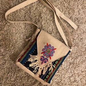 Unisex crossbody North African bag